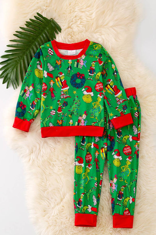 Green Pajamas Unisex