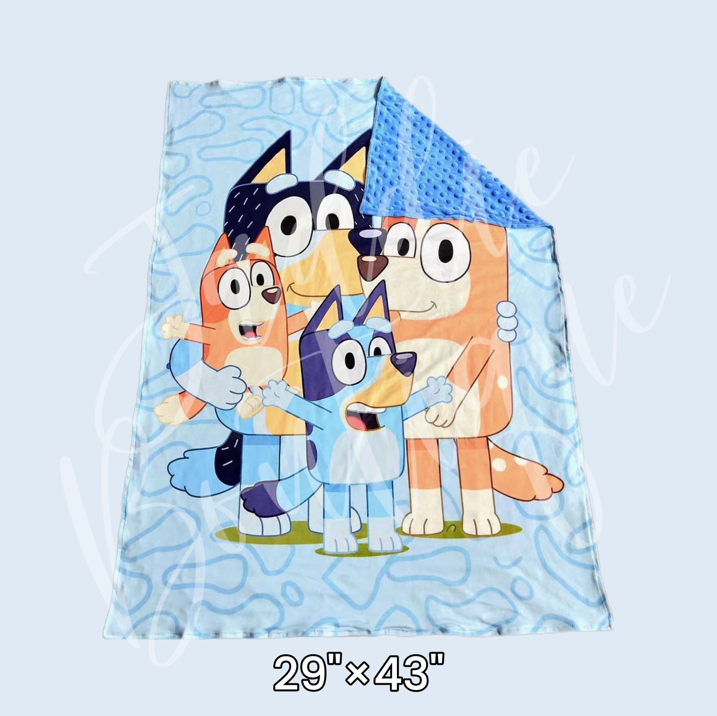 Blue Dog Blanket